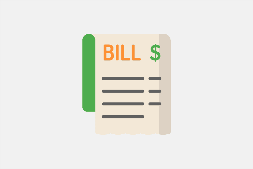 icon of electronic billing in Caryfy